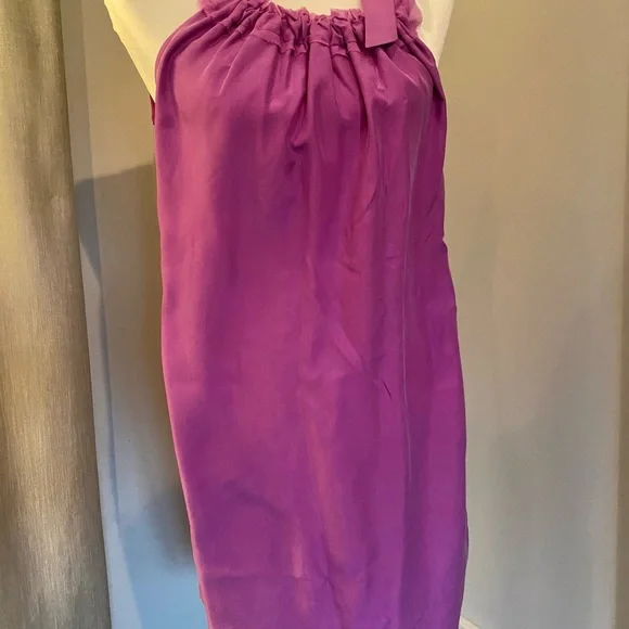banana republic purple silk dress Purple taffeta dress from Banana republic size 12